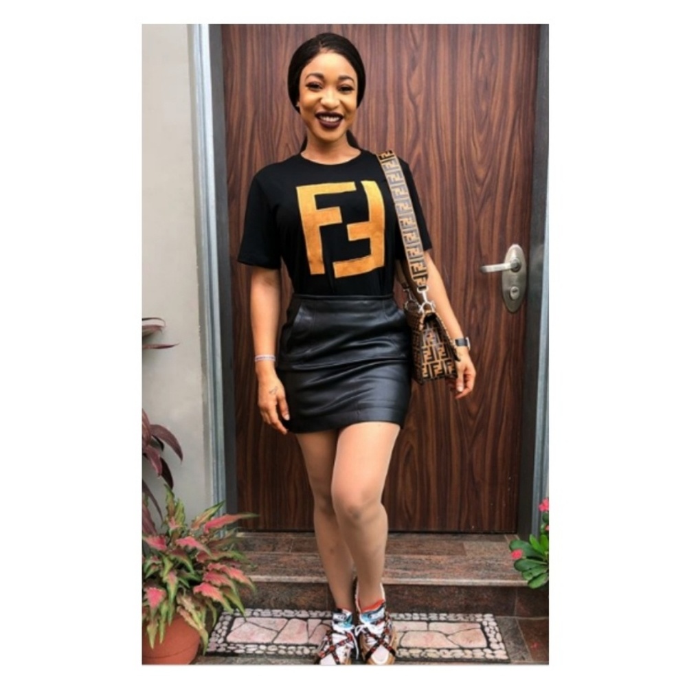 Fendi  Leather Skirt mini
